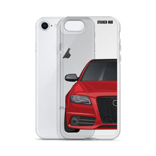 Load image into Gallery viewer, Brilliant Red B8 Audi S4 - iPhone Case