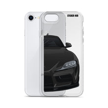 Load image into Gallery viewer, Black MKV Toyota Supra - iPhone Case