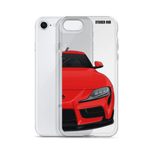 Load image into Gallery viewer, Renaissance Red MKV Toyota Supra - iPhone Case