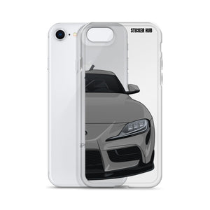 Turbulence Gray MKV Toyota Supra - iPhone Case