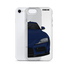 Load image into Gallery viewer, Downshift Blue MKV Toyota Supra - iPhone Case