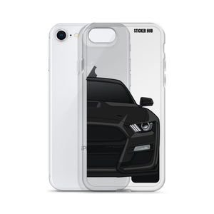 Black 20+ Mustang GT500 - iPhone Case