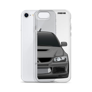 Gray Mitsubishi Evo - iPhone Case