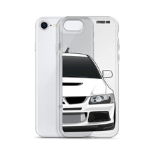 Load image into Gallery viewer, White Mitsubishi Evo - iPhone Case