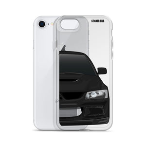 Black Mitsubishi Evo - iPhone Case