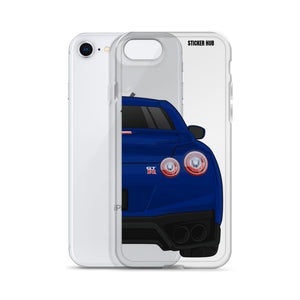 Deep Blue R35 Nissan GTR - iPhone Case