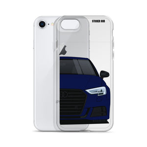 Navarra Blue B9 Audi S3 - iPhone Case