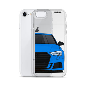 Turbo Blue B9 Audi S3 - iPhone Case