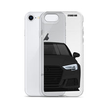 Load image into Gallery viewer, Black B9 Audi S3 - iPhone Case