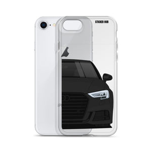 Black B9 Audi S3 - iPhone Case