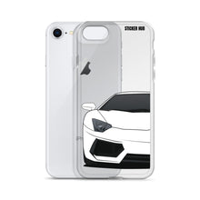 Load image into Gallery viewer, White Lamborghini Aventadoor - iPhone Case