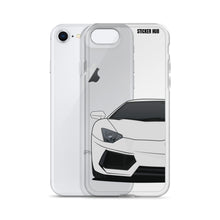 Load image into Gallery viewer, Silver Lamborghini Aventadoor - iPhone Case