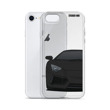 Load image into Gallery viewer, Black Lamborghini Aventadoor - iPhone Case