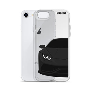 Black Lamborghini Huracan - iPhone Case