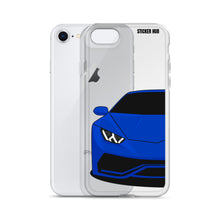 Load image into Gallery viewer, Dark Blue Lamborghini Huracan - iPhone Case