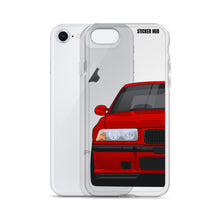 Load image into Gallery viewer, Red BMW E36 - iPhone Case