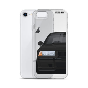 Black BMW E36 - iPhone Case