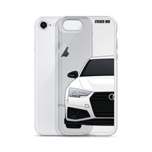 Load image into Gallery viewer, White B9 Audi S4 &quot;Facelift&quot; - iPhone Case