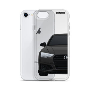 Black B9 Audi S4 "Facelift" - iPhone Case