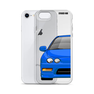 Light Blue Acura Integra - iPhone Case