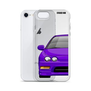 Purple Acura Integra - iPhone Case