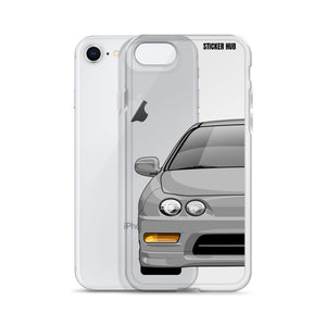 Silver Acura Integra - iPhone Case