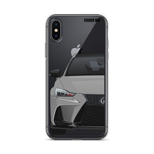 Silver Lexus IS300 - iPhone Case