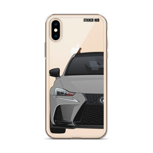 Silver Lexus IS300 - iPhone Case