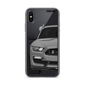 Gray Mustang GT350 - iPhone Case