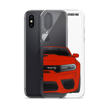 Load image into Gallery viewer, Red Charger Hellcat (Widebody) - iPhone Case