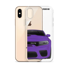 Load image into Gallery viewer, Purple Charger Hellcat (Widebody) - iPhone Case