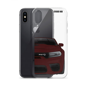 Octane Red Charger Hellcat (Widebody) - iPhone Case