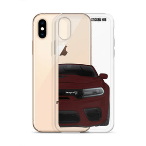 Octane Red Charger Hellcat (Widebody) - iPhone Case