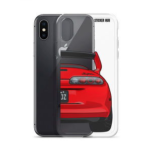 Red Toyota Supra - iPhone Case