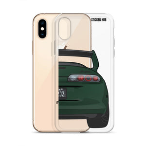 Green Toyota Supra - iPhone Case