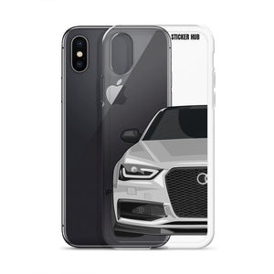 Silver B8.5 Audi S4 - iPhone Case