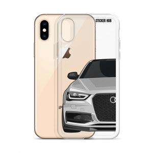 Silver B8.5 Audi S4 - iPhone Case