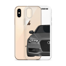 Load image into Gallery viewer, Monsoon Gray B8.5 Audi S4 - iPhone Case