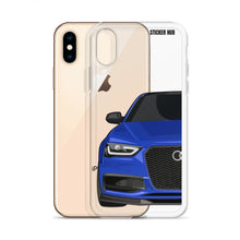 Load image into Gallery viewer, Sepang Blue B8.5 Audi S4 - iPhone Case