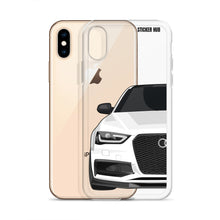 Load image into Gallery viewer, White B8.5 Audi S4 - iPhone Case