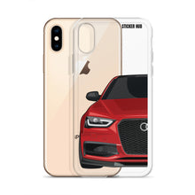 Load image into Gallery viewer, Misano Red B8.5 Audi S4 - iPhone Case