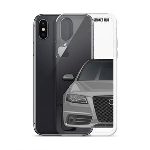 Quartz Gray B8 Audi S4 - iPhone Case