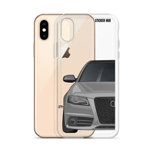 Load image into Gallery viewer, Quartz Gray B8 Audi S4 - iPhone Case