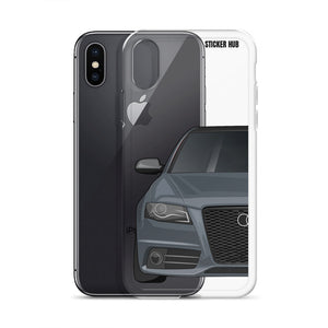 Meteor Gray B8 Audi S4 - iPhone Case