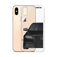 Load image into Gallery viewer, Black B8 Audi S4 - iPhone Case