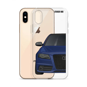 Estoril Blue B8 Audi S4 - iPhone Case