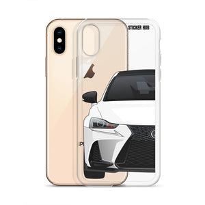 White Lexus IS300 - iPhone Case