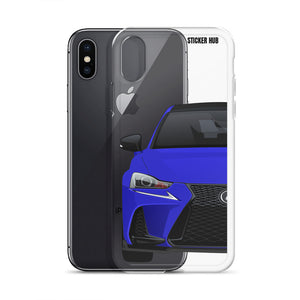 Ultrasonic Blue Lexus IS300 - iPhone Case