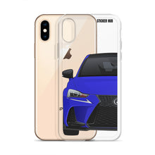 Load image into Gallery viewer, Ultrasonic Blue Lexus IS300 - iPhone Case