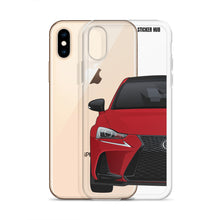 Load image into Gallery viewer, Red Lexus IS300 - iPhone Case